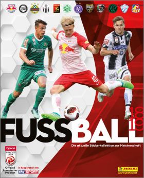 Bundesliga Fuball 18 19 Sticker Album Panini Autriche 2018