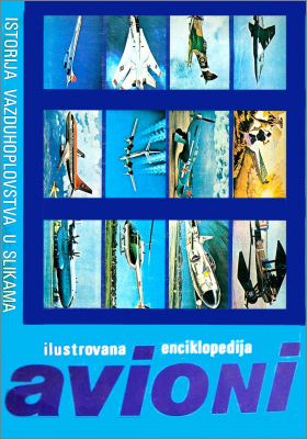 Avioni (Avions) Sticker Album ROGID Zajecar 1981 Yougoslavie
