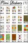 Checklist Mini Stickers 1  20