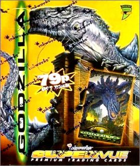 Godzilla Supervue - Premium Trading Cards - Inkworks - USA