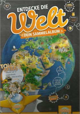 Entdecke die Welt - Sammelalbum Globus - Allemagne  2019