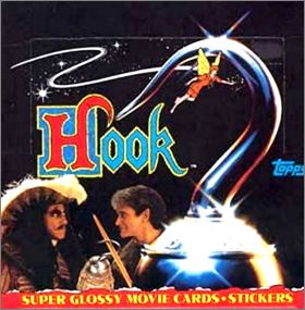 Hook - 99 Glossy Movie Cards & 11 Stickers - Topps - 1992