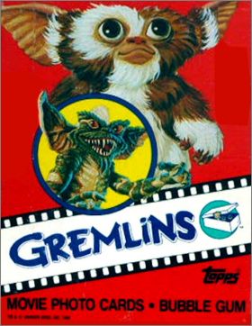 Gremlins Series 1 - 82 Movie Cards & 11 Stickers Topps 1984
