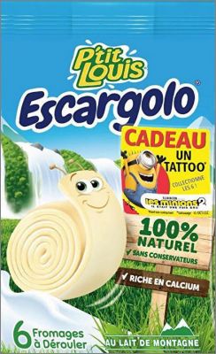 Minions 2 - 6 Tattoos -  Petit Louis Escargolo - 2020