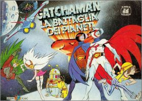 Gatchaman, La Battaglia Dei Pianeti Album Flash 1980 Italie