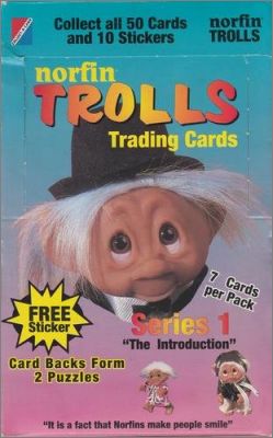 Norfin Trolls - 50 Cards & 10 Stickers Collect-A-Card - 1993