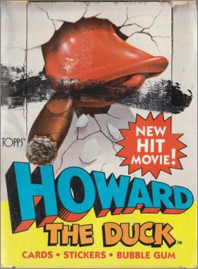 Howard the Duck 77 Trading Cards & 22 Stickers Topps 1986 UK