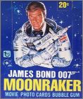 James Bond 007 Moonraker - 99 Cards & 22 Stickers Topps 1979