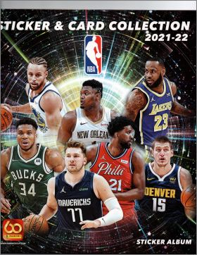 NBA 2021-22 - Sticker & Card  - European Edition 2/2 Panini