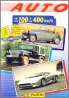 Auto - De 100  400 Km/heure - Sticker Album Panini Belgique