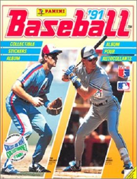 Baseball'91 - Sticker Album - Panini - 1991 - Canada