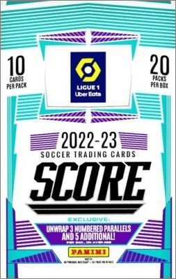 Score Ligue 1 2022-23 Parallles Base GOLD et SILVER SWIRL