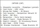 Captain (rfrences CAP)
