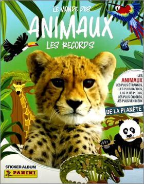 Le monde des animaux les records - Sticker Album Panini 2023