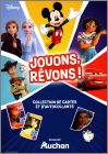 Jouons, rvons ! Disney Sticker et cartes Album  Auchan 2024