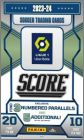 Panini Score Ligue 1 2023-24 Parallles Laser Swirl Black