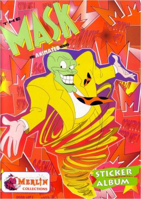 The Mask - La Srie Anime - Sticker Album - Merlin - 1996