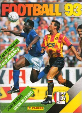 Football 93 - Belgique - 1re et 2me Division - Panini 1993