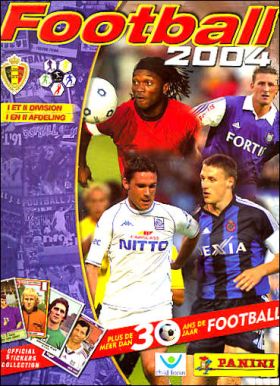 Football 2004 - Belgique - 1re et 2me Divisions - Panini