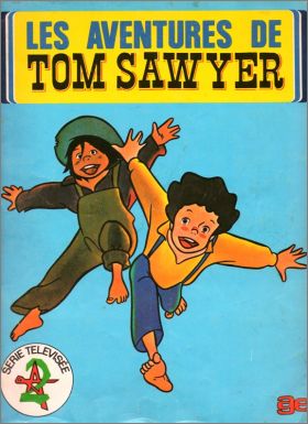 Les Aventures de Tom Sawyer - Sticker album AGE 1983 France