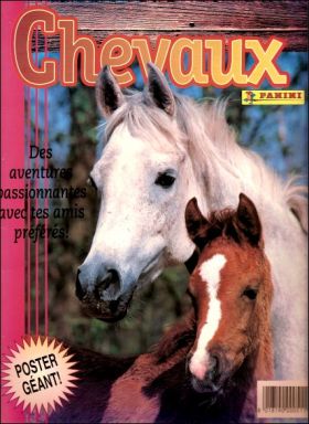 Chevaux - Sticker Album - Panini - 1995