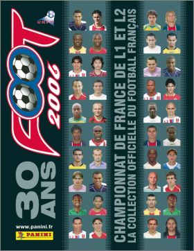 Album panini foot 2006 - 30 ans (Incomplet).