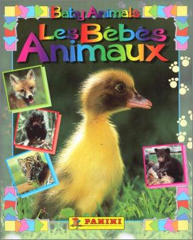 Les bbs Animaux / Baby Animals - Sticker Album Panini 1997