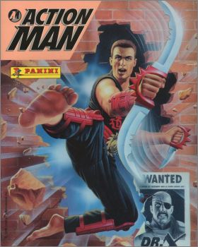 Action Man - Sticker album - Panini - 1996