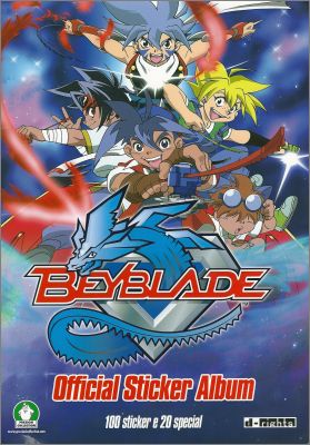 Beyblade Official Sticker Album - Preziosi - Italie - 2009