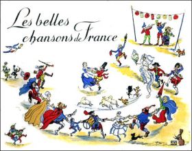 Les Belles Chansons de France - Album Chocolat Poulain 1955