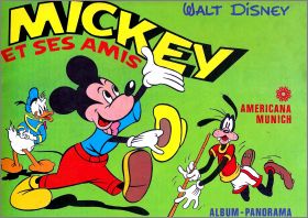 Mickey et ses amis - Sticker Album - Americana Munich - 1978