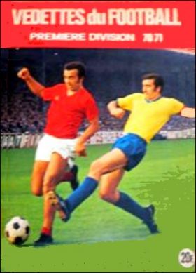 Vedettes du Footbal Belgique 70/71 - Belgique