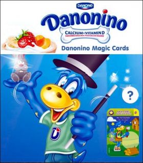 Danonino Magic Cards - Danonino - Danone - Suisse - 2010