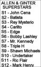 Allen &  Ginter Superstars