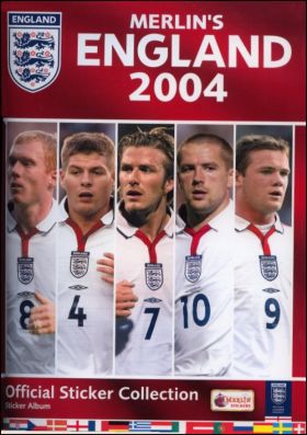 Merlin's England 2004 - Official Sticker Collection