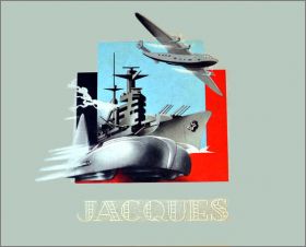 Autos, Avions et Navires de Guerre - Chocolat Jacques - 1939
