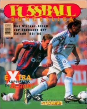 Fussball 96 Bundesliga Junior Stickers - Endphase 95/96