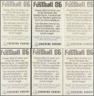 Dos des extra-stickers