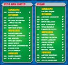 Liste du N 289 au 320