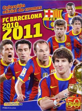 FC Barcelona 2010 - 2011 - Panini - Espagne