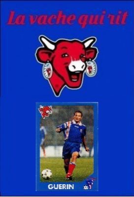 La vache qui rit - Equipe de France Angleterre 96