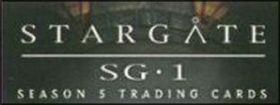 Stargate SG1 - Season 5 - Trading Cards
