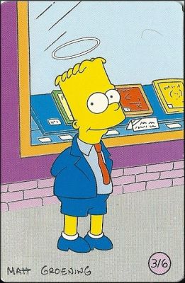 The Simpsons / Les Simpson - Cartes Kellogg's 2001