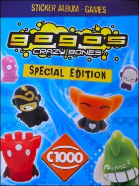 Gogo's Crazy Bones Special Edition Sticker Album C1000 2009