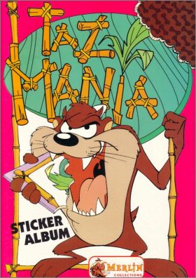 Taz Mania - Sticker Album - Merlin - 1995