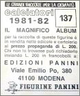 Dos d'autocollant