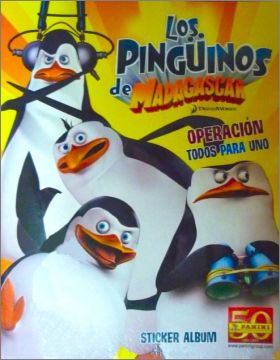 Los pingüinos de Madagascar - Sticker Album - Panini - 2011