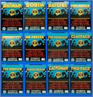 Set des 12 Pop Up cards Verso