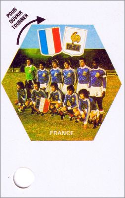 Equipe de France Coupe du Monde 78 - Promo Foot