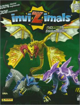 Invizimals Evolution - Sticker Album - Panini - 2012